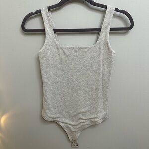 Abercrombie & Fitch Light Gray Women's Bodysuit